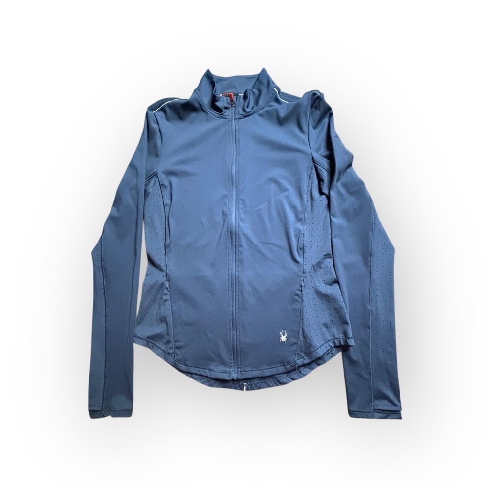 Spyder Active Women’s Full Zip Performance Jacket Small Navy NWOT